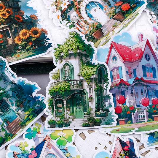 Sweet House Stickers 16pcs