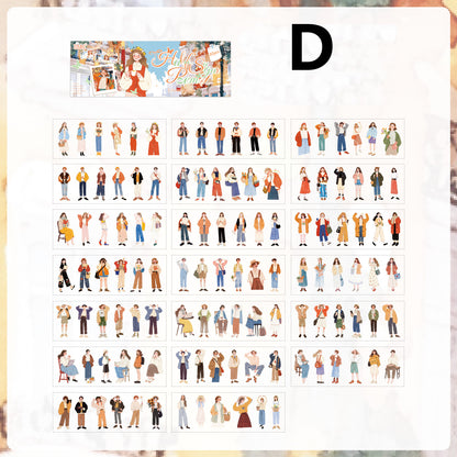 Sweet Oxygen Diary Sticker Book 20pcs