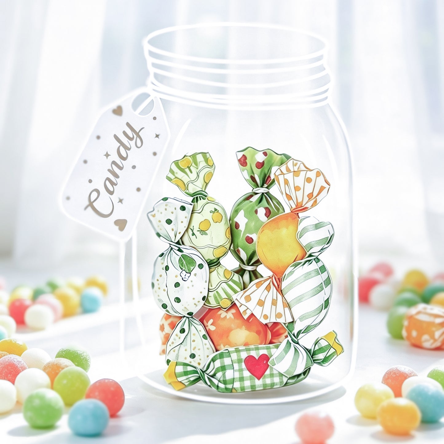 Sweet candy  Sticker 30pcs
