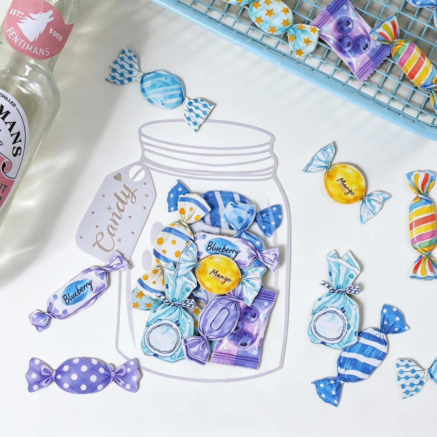 Sweet candy  Sticker 30pcs