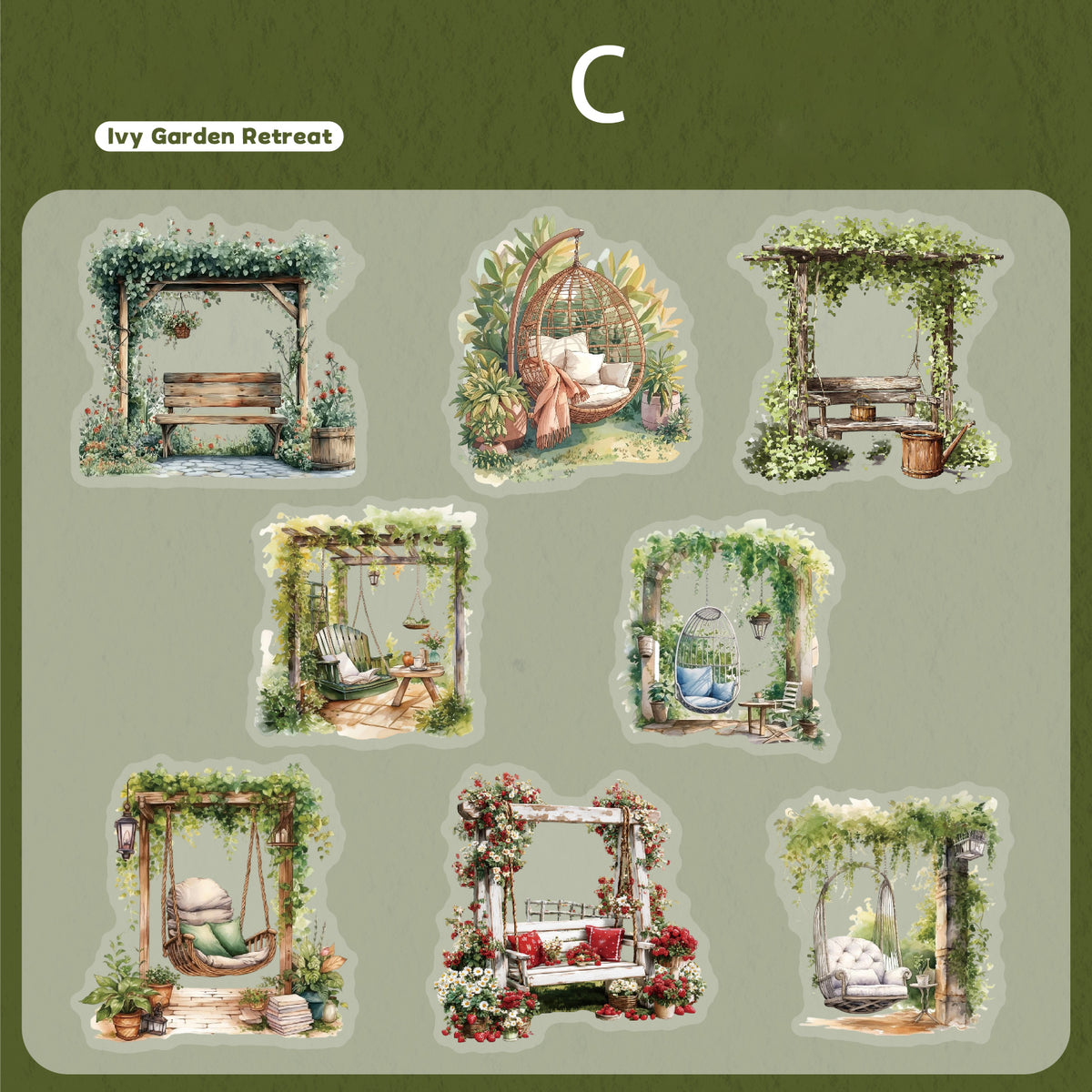 Swing Sticker 16pcs