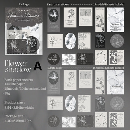 Talk to The Flowers Pack 30pcs