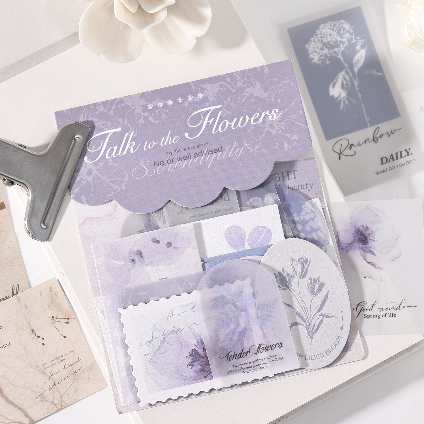 Talk to The Flowers Pack 30pcs