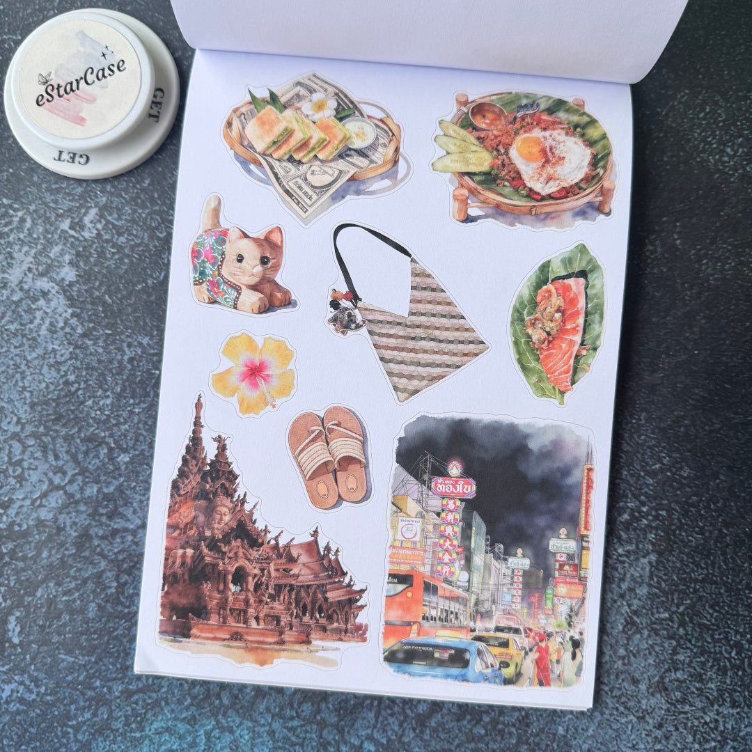 Taste of Thailand Sticker Book
