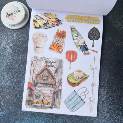 Taste of Thailand Sticker Book