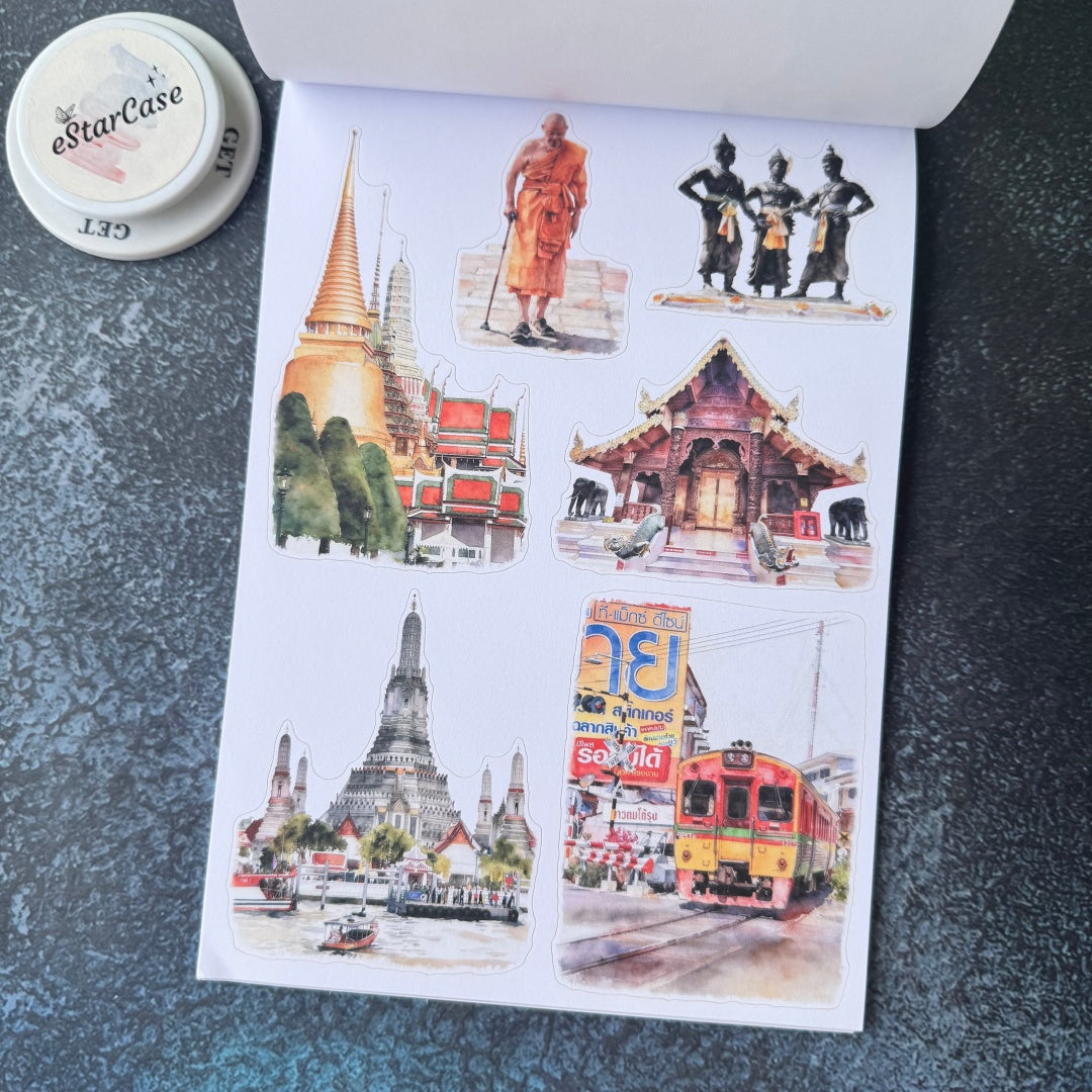 Taste of Thailand Sticker Book