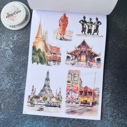 Taste of Thailand Sticker Book