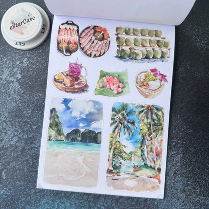 Taste of Thailand Sticker Book