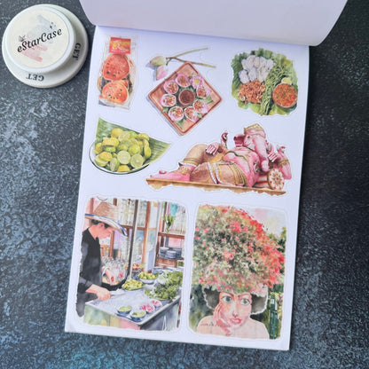 Taste of Thailand Sticker Book