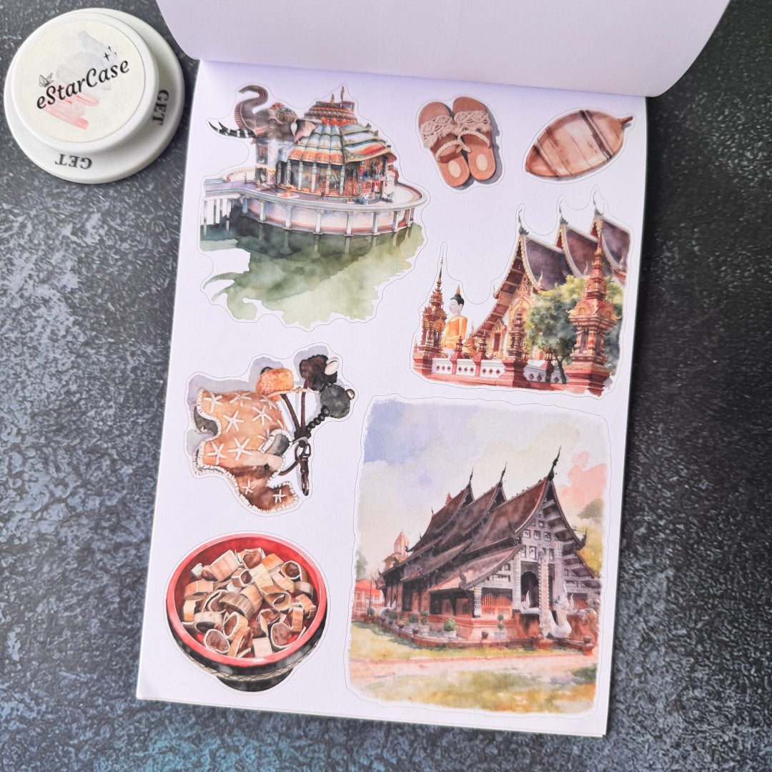 Taste of Thailand Sticker Book