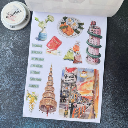 Taste of Thailand Sticker Book