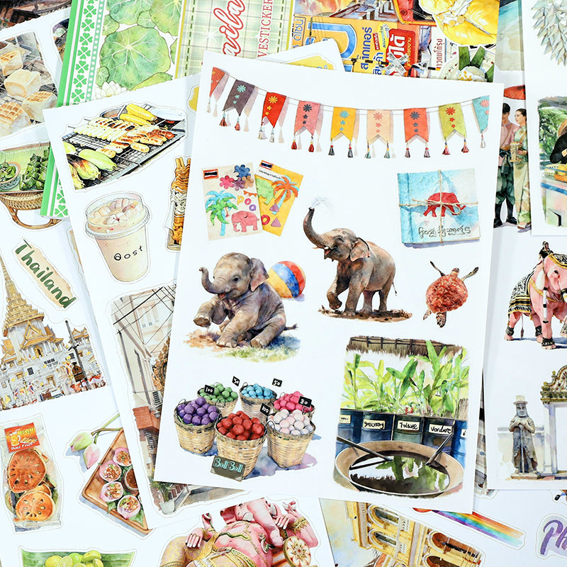 Taste of Thailand Sticker Book
