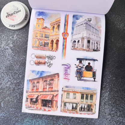 Taste of Thailand Sticker Book