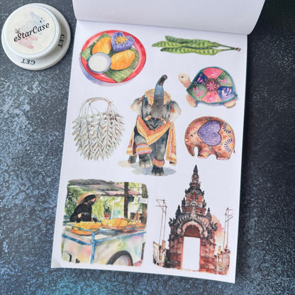 Taste of Thailand Sticker Book