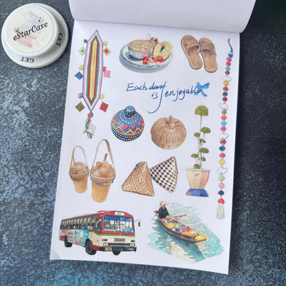 Taste of Thailand Sticker Book