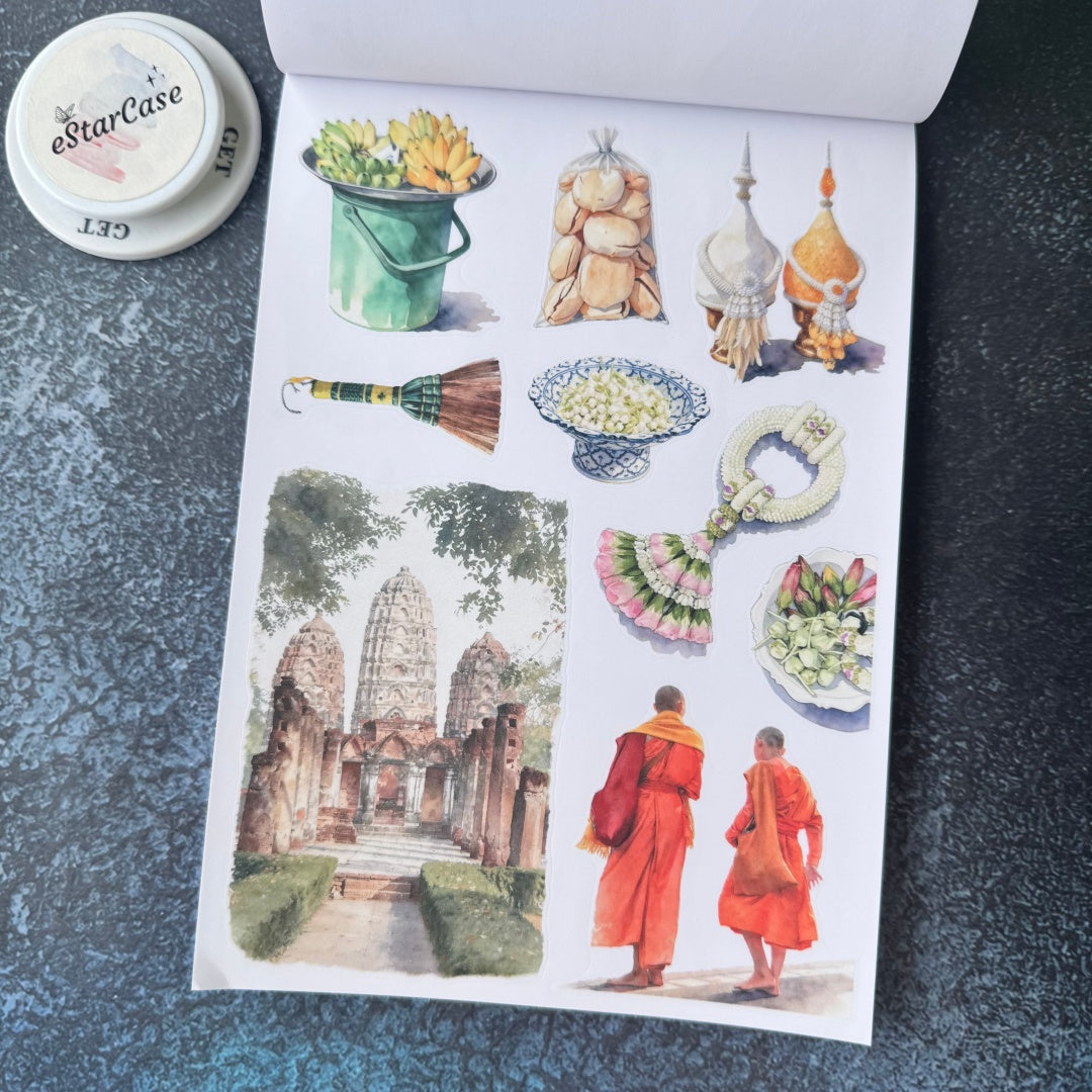 Taste of Thailand Sticker Book