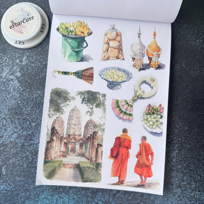 Taste of Thailand Sticker Book