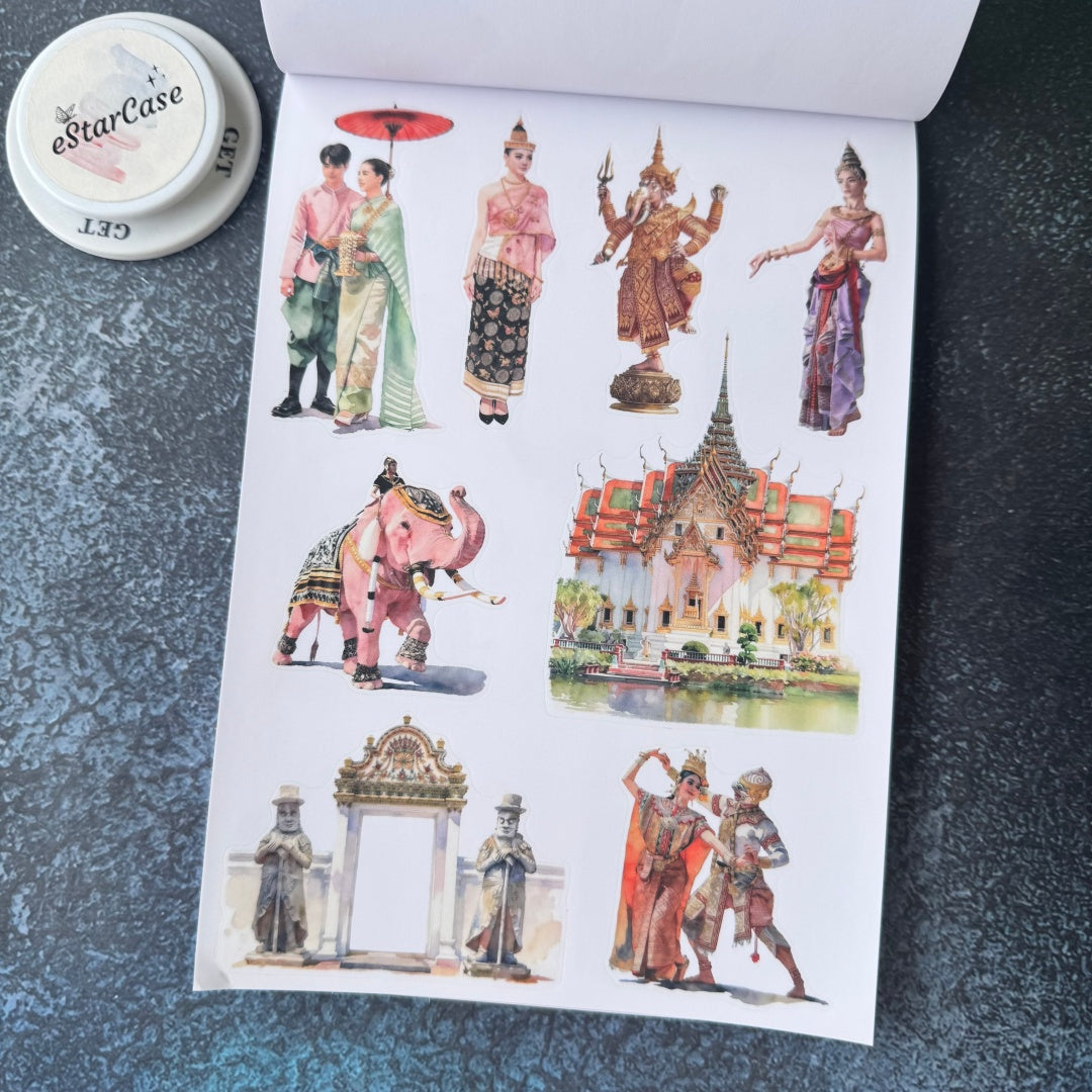 Taste of Thailand Sticker Book