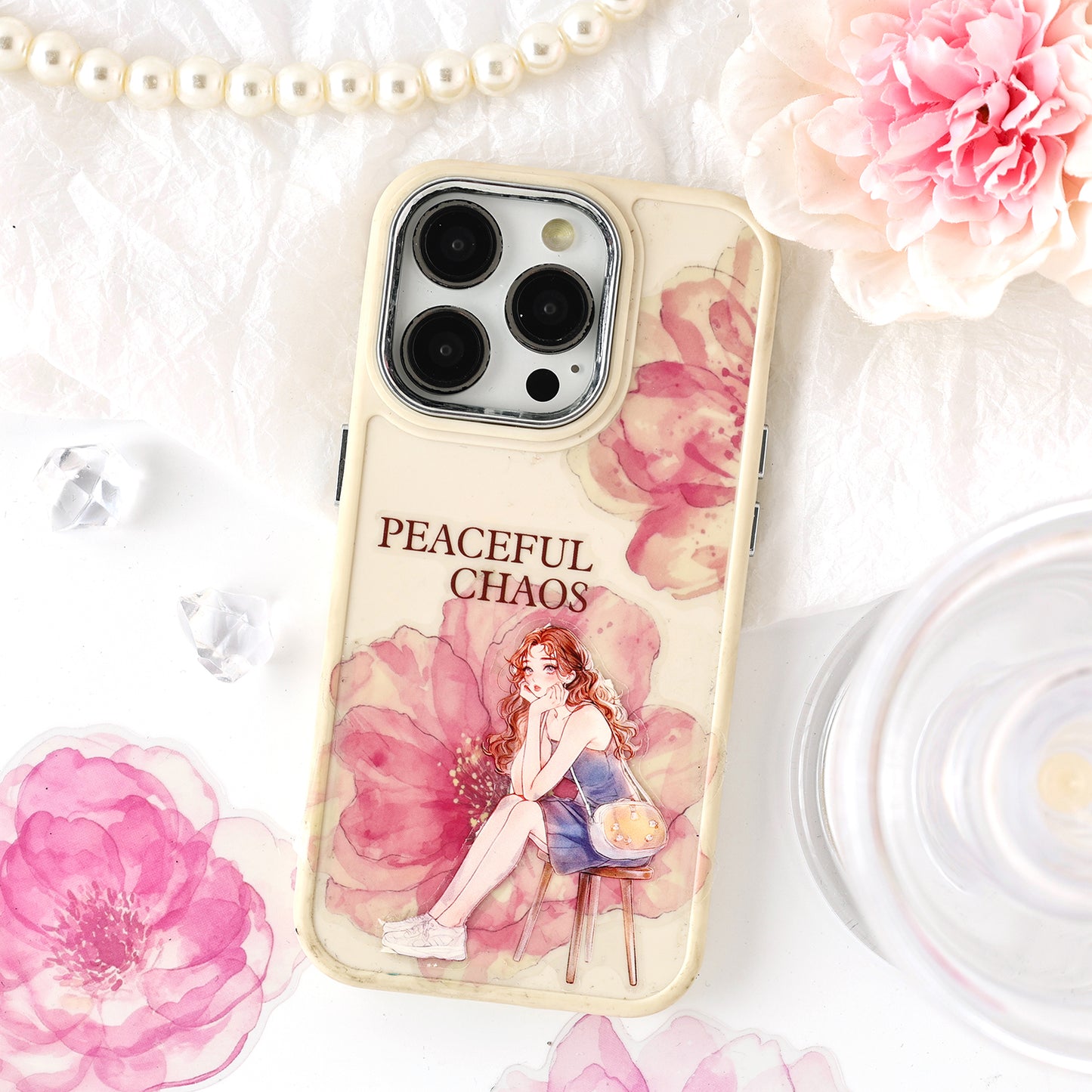 Tender Flower Attendant Sticker 20pcs