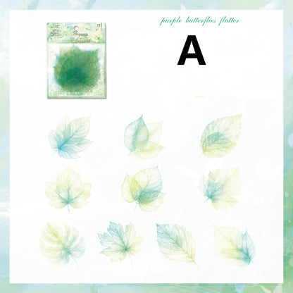 Tender Flower Attendant Sticker 20pcs