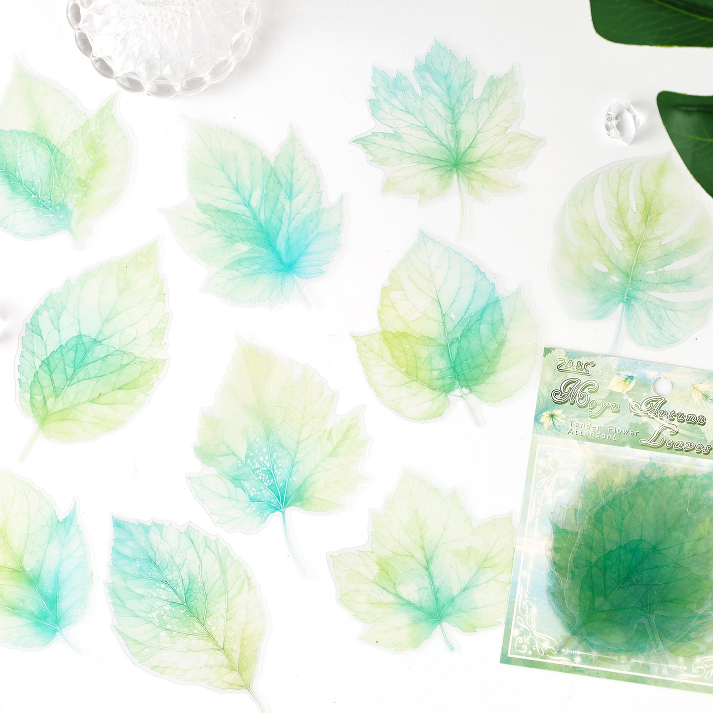 Tender Flower Attendant Sticker 20pcs