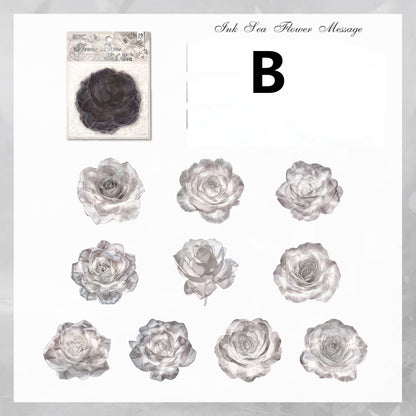 Tender Flower Attendant Sticker 20pcs