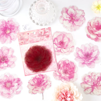 Tender Flower Attendant Sticker 20pcs