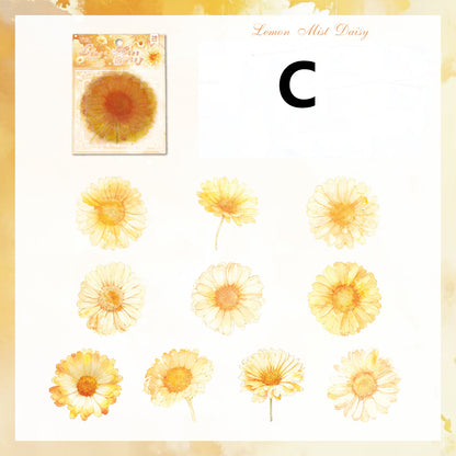 Tender Flower Attendant Sticker 20pcs