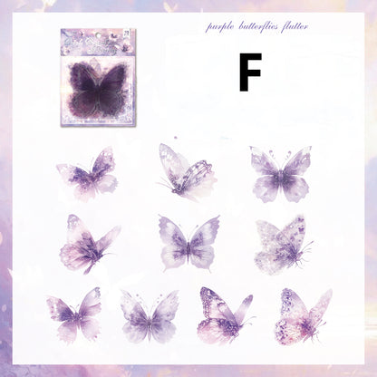 Tender Flower Attendant Sticker 20pcs