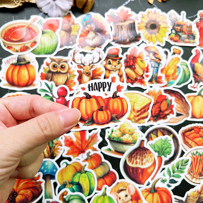 Thanksgiving Stickers 50pcs