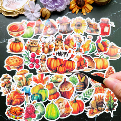 Thanksgiving Stickers 50pcs