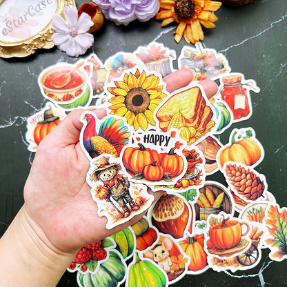 Thanksgiving Stickers 50pcs