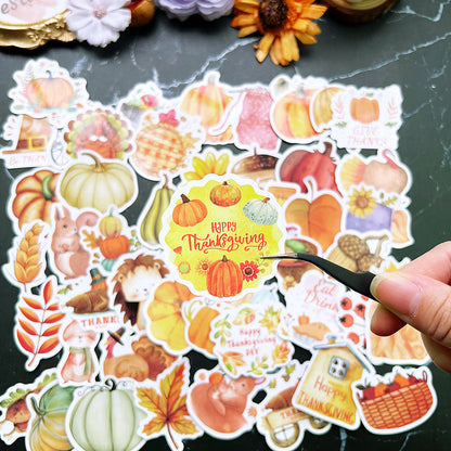 Thanksgiving Stickers 50pcs