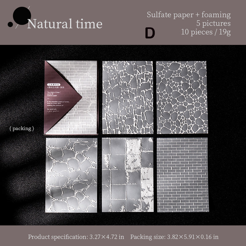 The Artist Of Snow Paper 10pcs