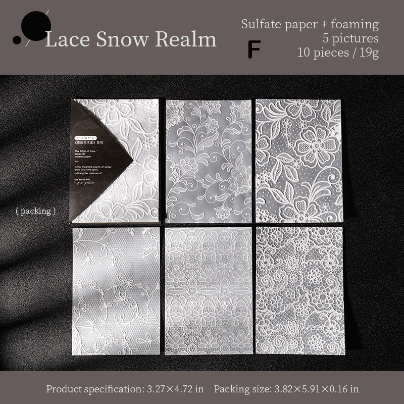 The Artist Of Snow Paper 10pcs