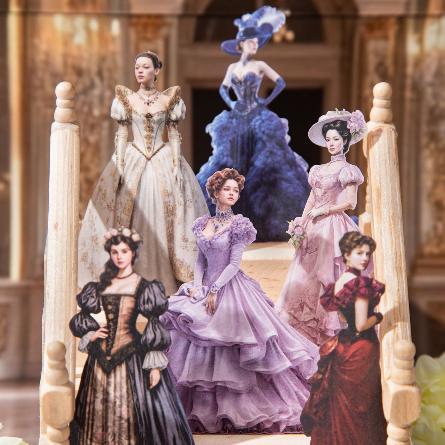 The Baroness's Wardrobe Sticker 25pcs