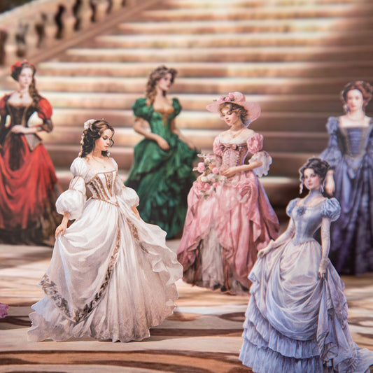 The Baroness's Wardrobe Sticker 25pcs