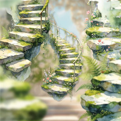 The Beautiful Ladder Stickers 10pcs