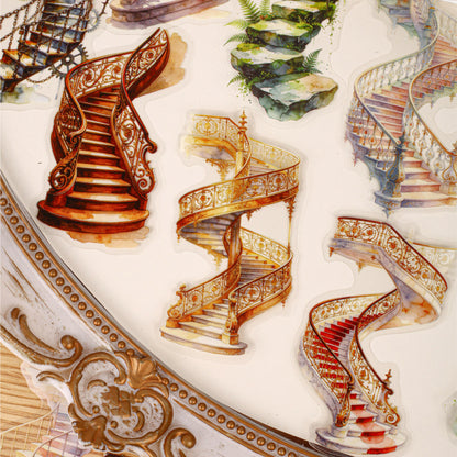 The Beautiful Ladder Stickers 10pcs