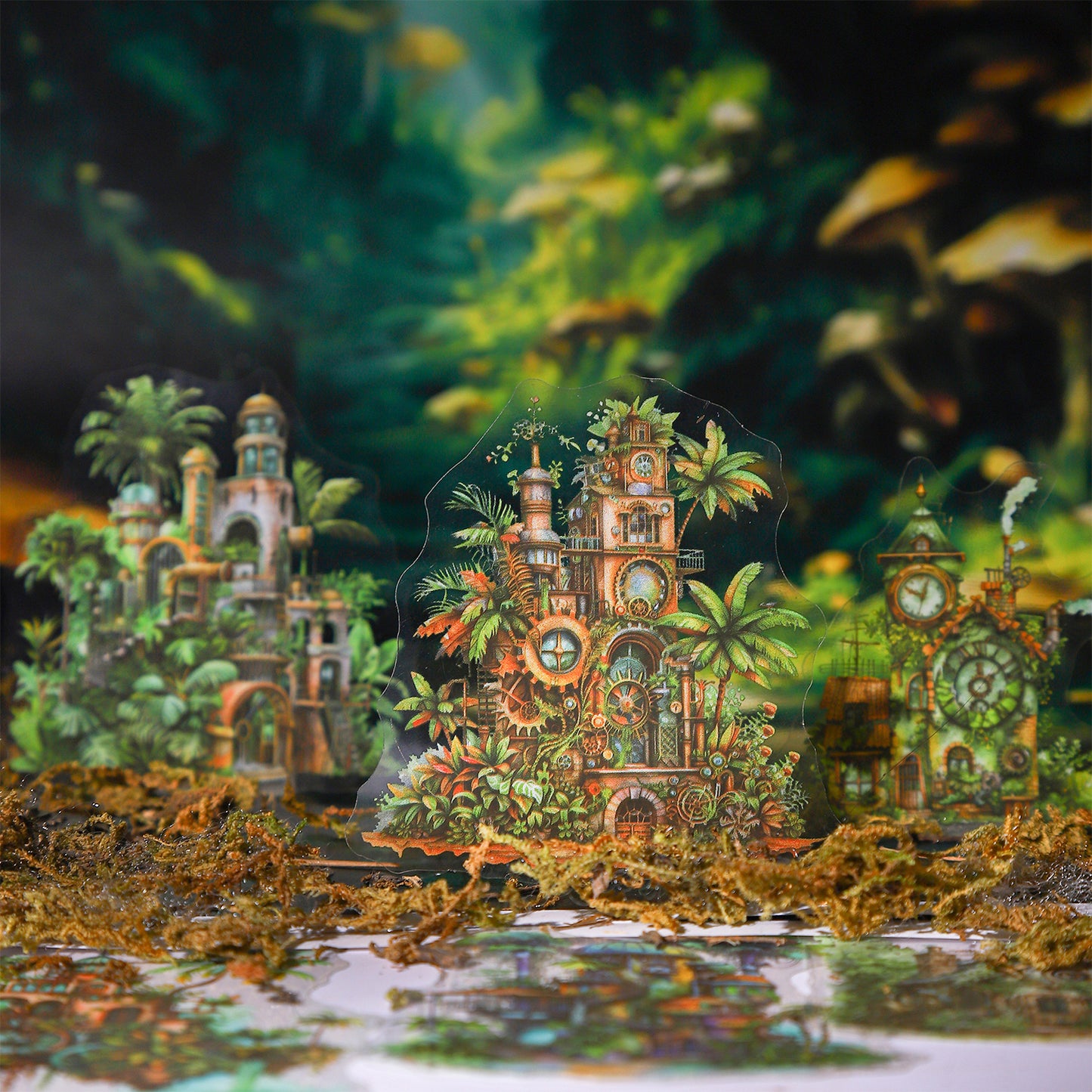 The Cabin on The Gear Sticker 15pcs