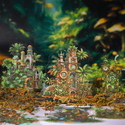 The Cabin on The Gear Sticker 15pcs