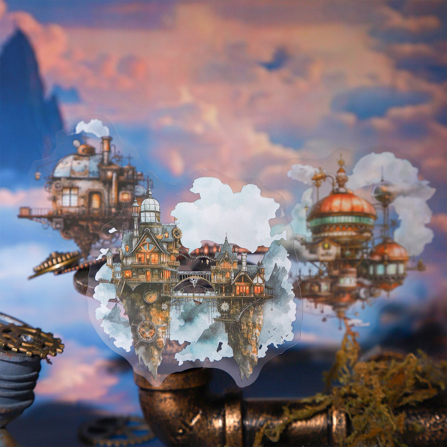 The Cabin on The Gear Sticker 15pcs