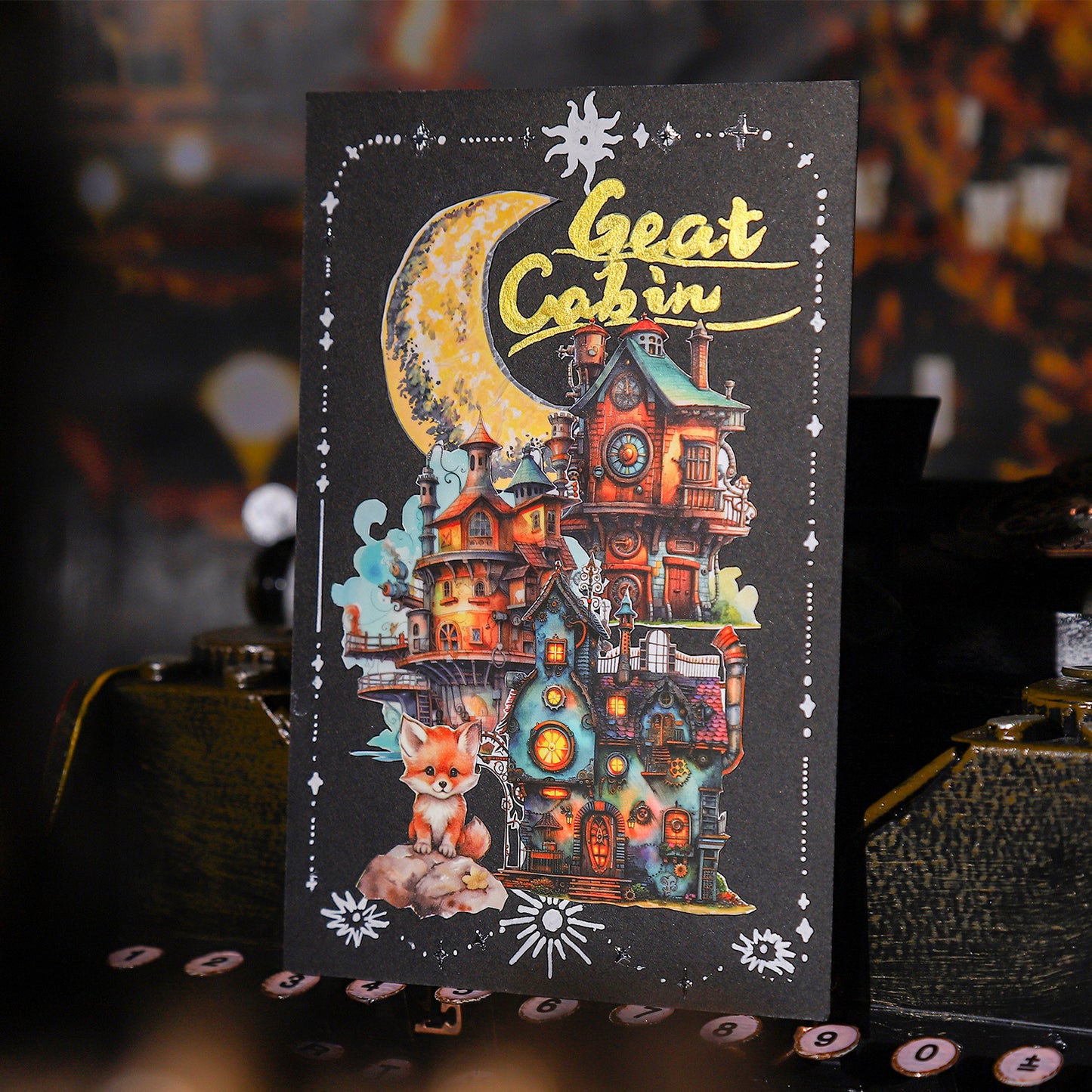 The Cabin on The Gear Sticker 15pcs