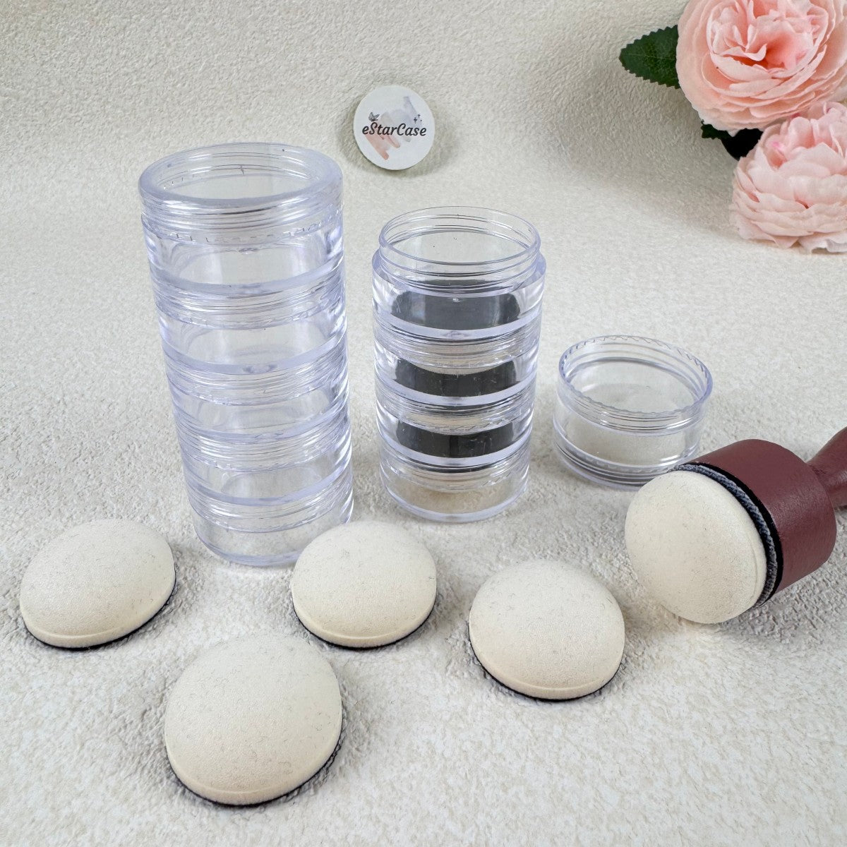 The Cases for the Round Sponges