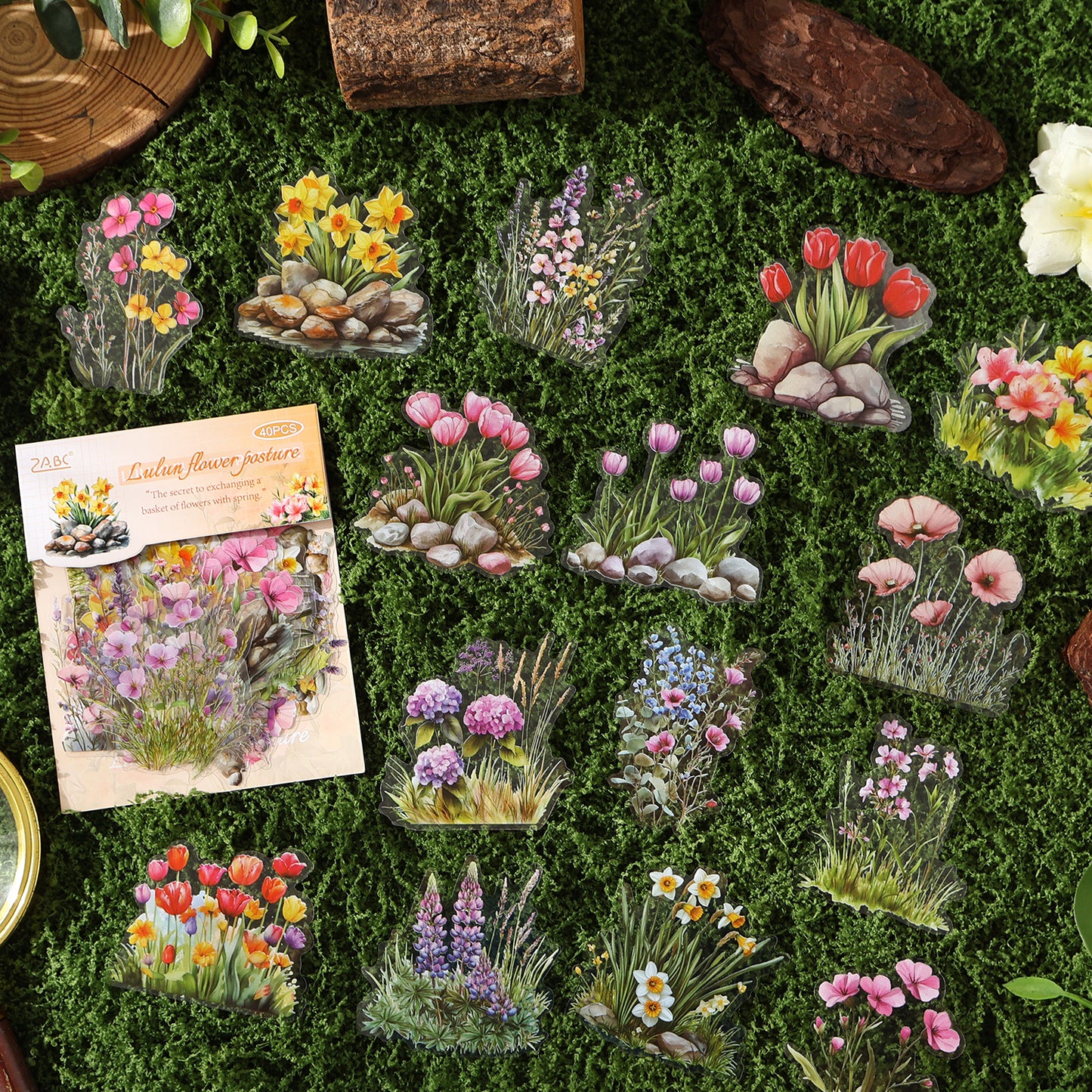 The Charm of The Years Sticker 40pcs