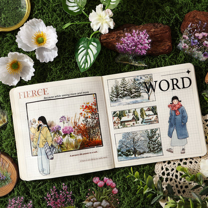 The Charm of The Years Sticker 40pcs