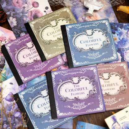 The Colorful Flower Paper 30pcs