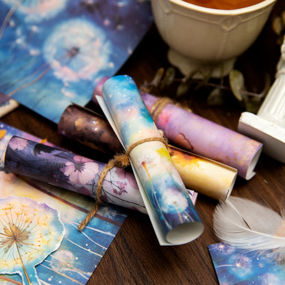 The Colorful Flower Paper 30pcs