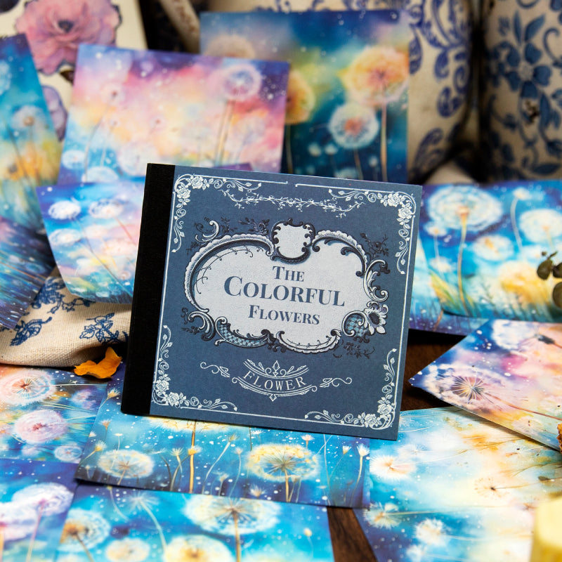 The Colorful Flower Paper 30pcs