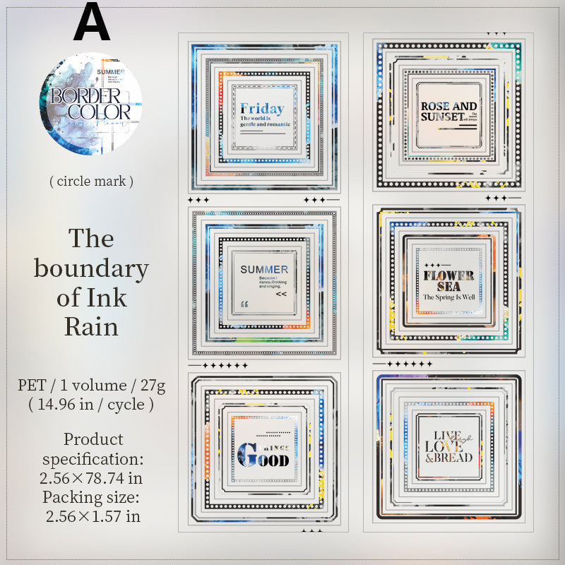 The Color of The Border Tape